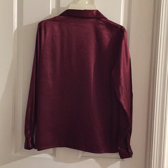 Worthington Tops Worthington5xhpred Wine Dress Shirt Poshmark